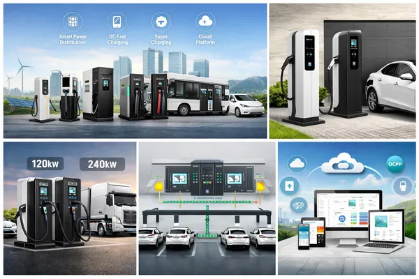 Trạm sạc xe điện là gì? Giải pháp hạ tầng sạc thông minh cho tương lai giao thông xanh