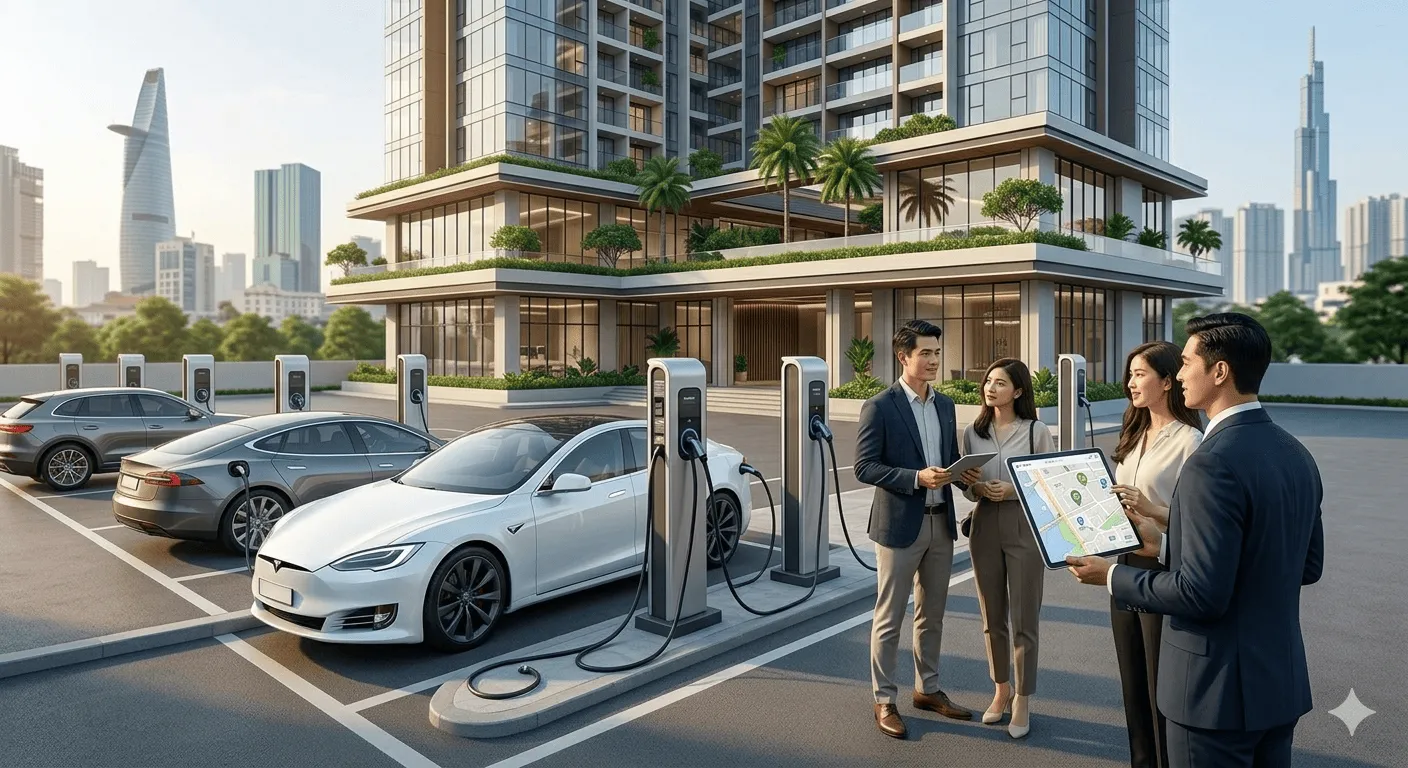 Trạm Sạc Xe Điện: 